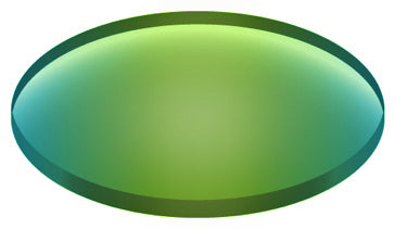 Rainforest Green Single Vision Polarized Sunglass Lens